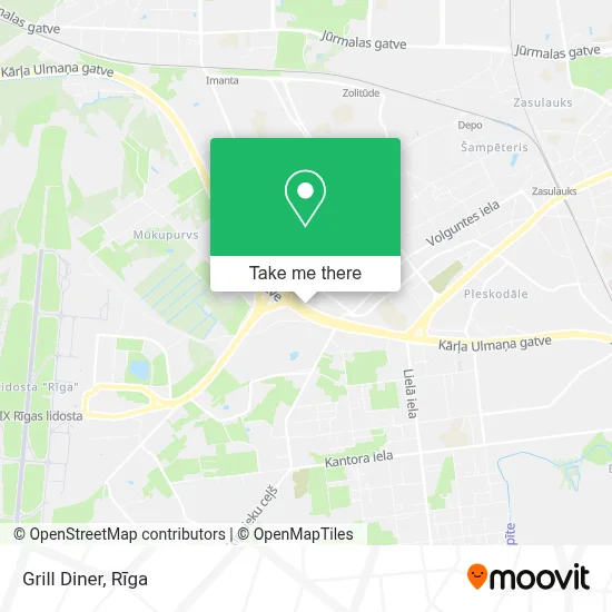 Grill Diner map