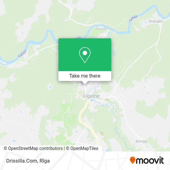 Drissilla.Com map