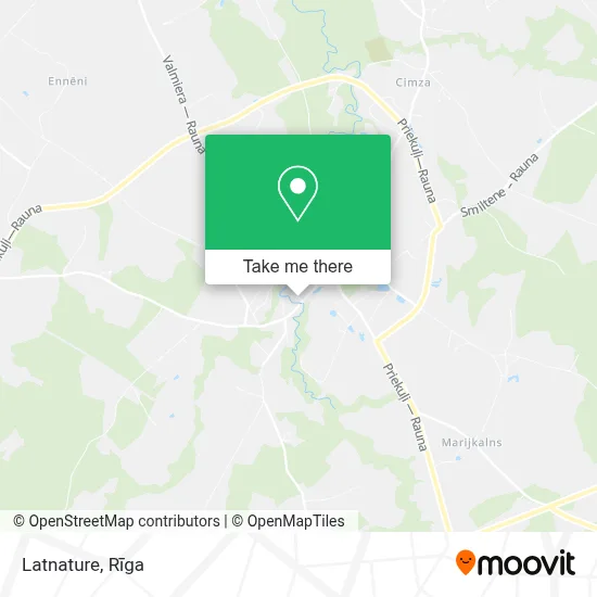 Latnature map