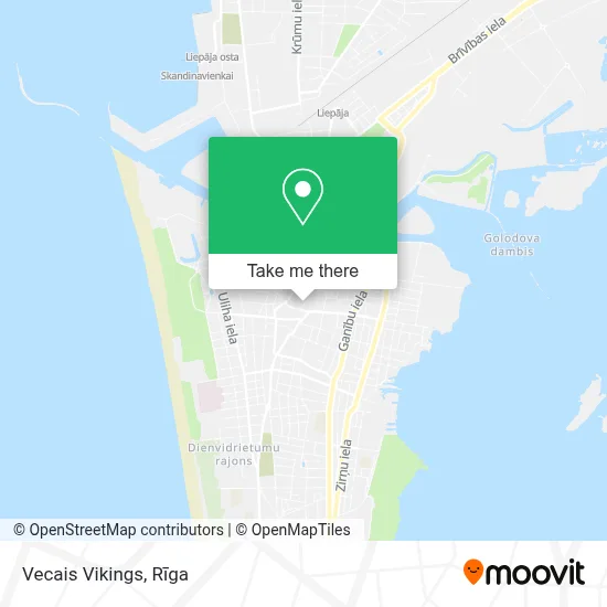 Vecais Vikings map