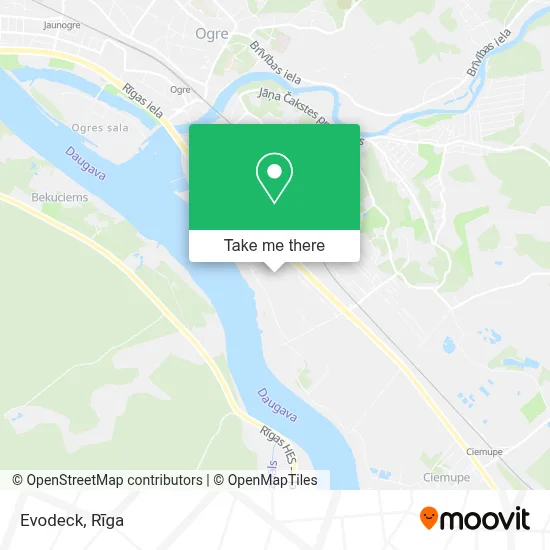 Evodeck map