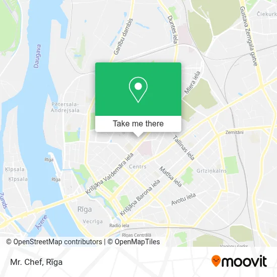 Mr. Chef map