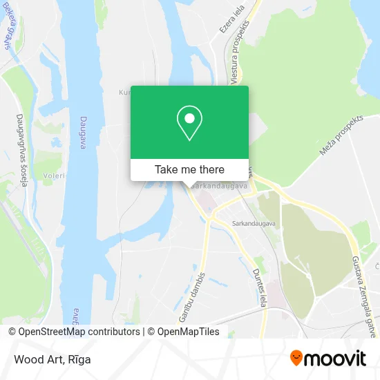 Wood Art map