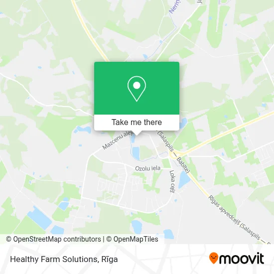 Healthy Farm Solutions map
