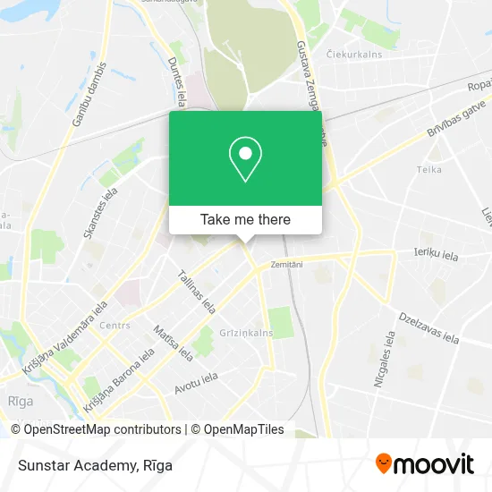 Sunstar Academy map