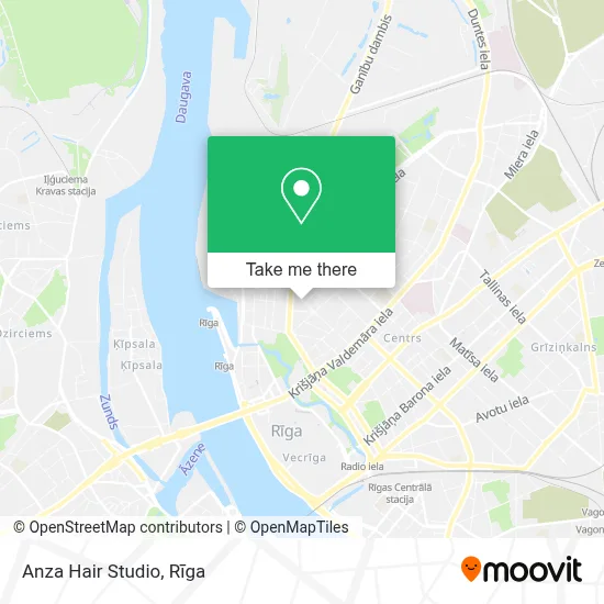 Anza Hair Studio map