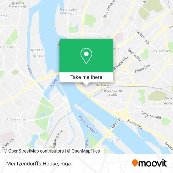 Mentzendorffs House map