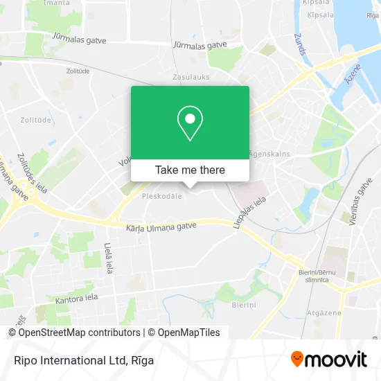Ripo International Ltd map