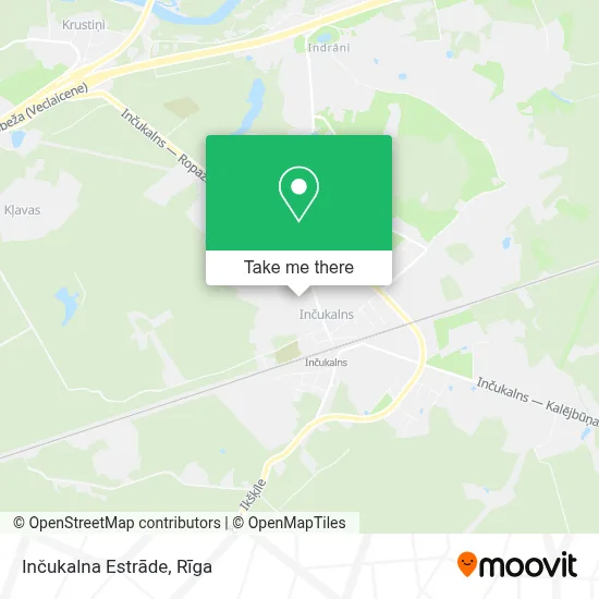 Inčukalna Estrāde map