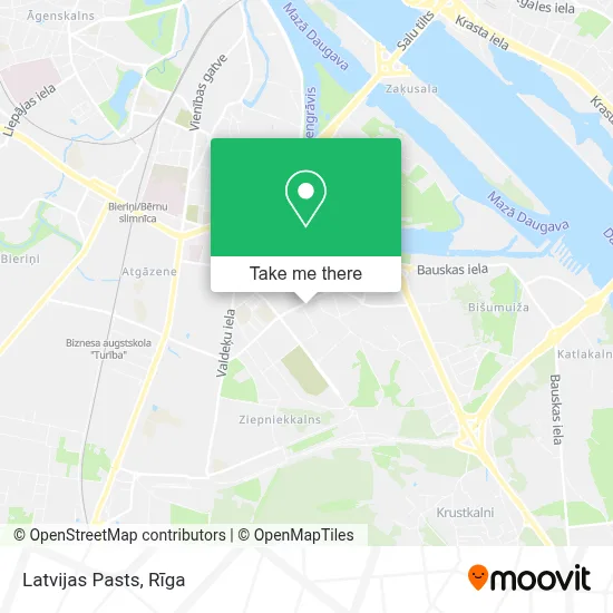 Latvijas Pasts map