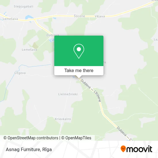 Asnag Furniture map