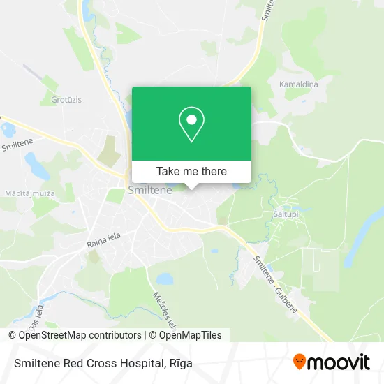 Smiltene Red Cross Hospital map