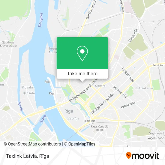 Taxlink Latvia map