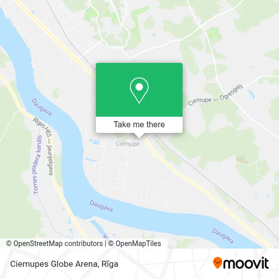 Ciemupes Globe Arena map