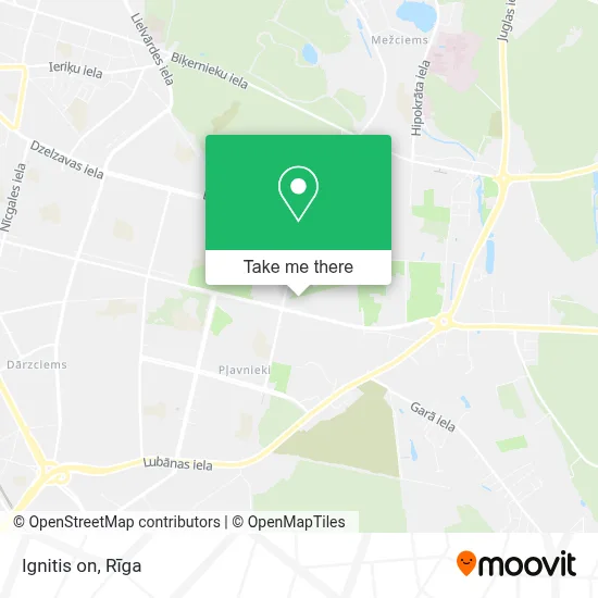 Ignitis on map