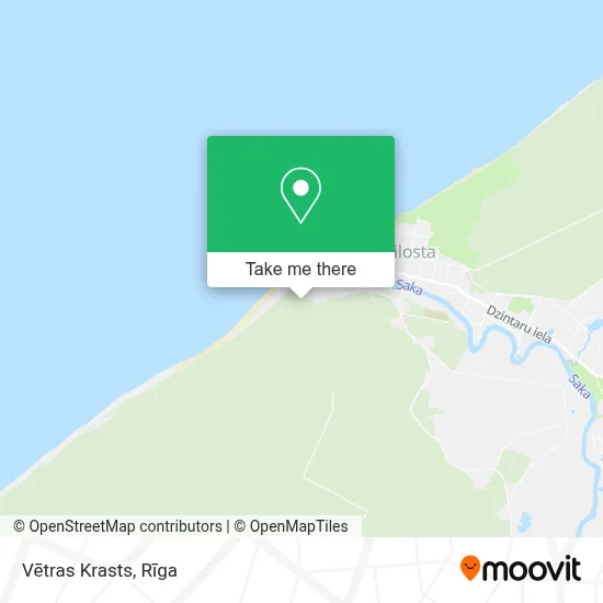 Vētras Krasts map