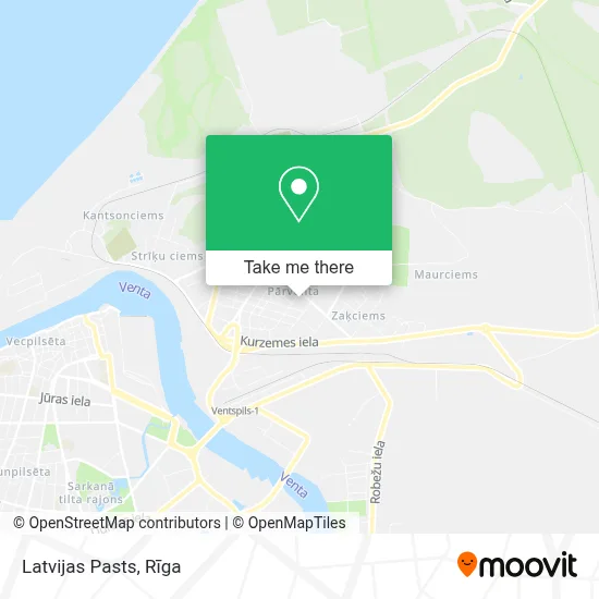 Latvijas Pasts map