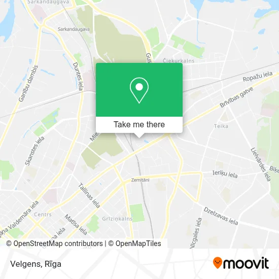 Velgens map
