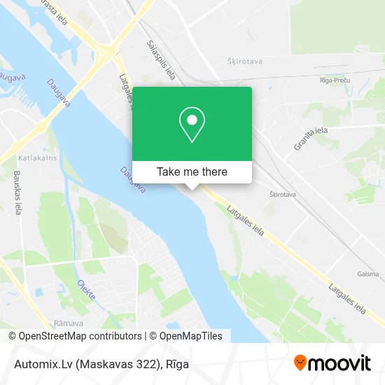 Automix.Lv (Maskavas 322) map