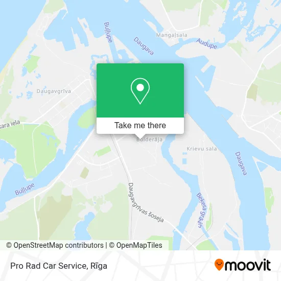 Pro Rad Car Service map