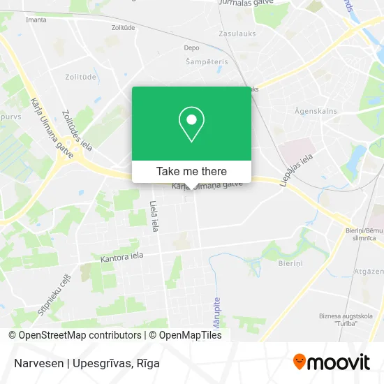 Narvesen | Upesgrīvas map
