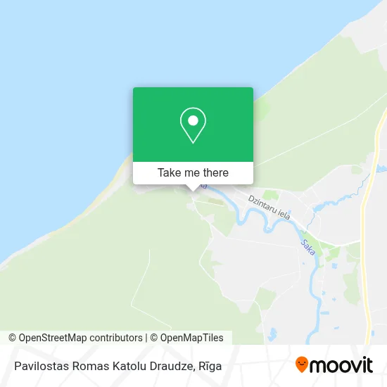 Pavilostas Romas Katolu Draudze map