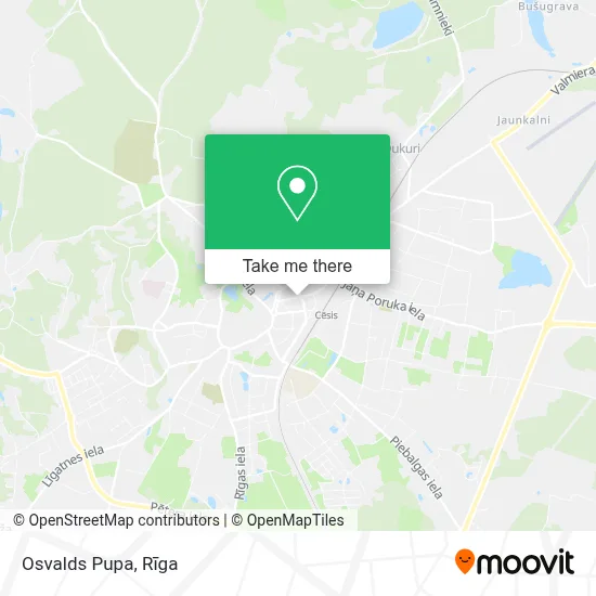 Osvalds Pupa map