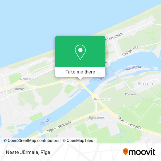 Neste Jūrmala map