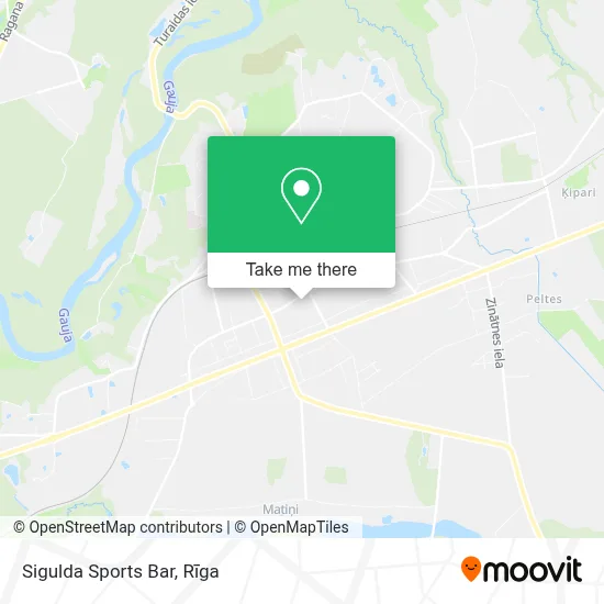 Sigulda Sports Bar map