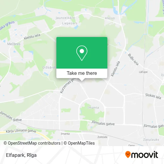 Elfapark map