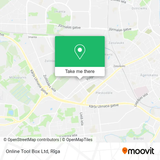 Online Tool Box Ltd map