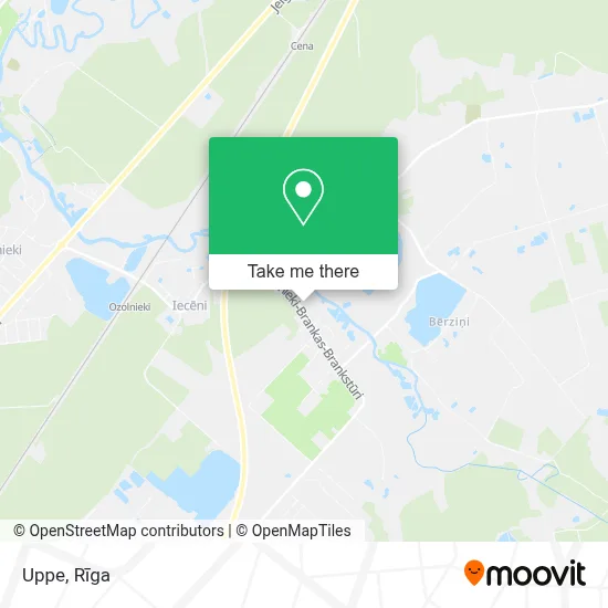Uppe map