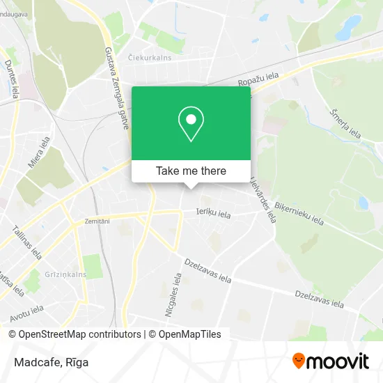 Madcafe map