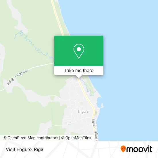 Visit Engure map