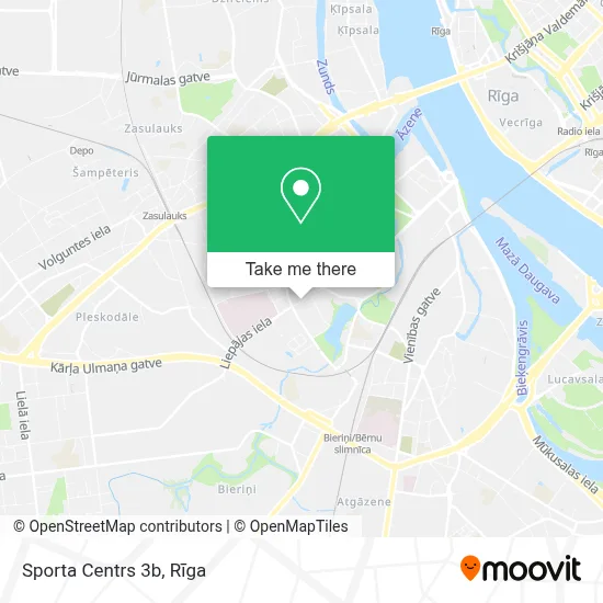 Sporta Centrs 3b map