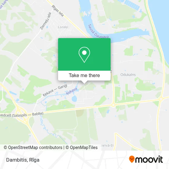 Dambitis map