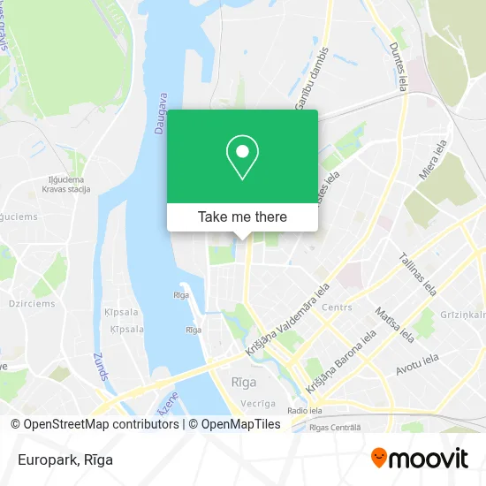 Europark map