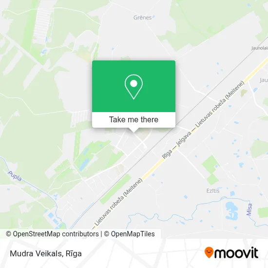 Mudra Veikals map