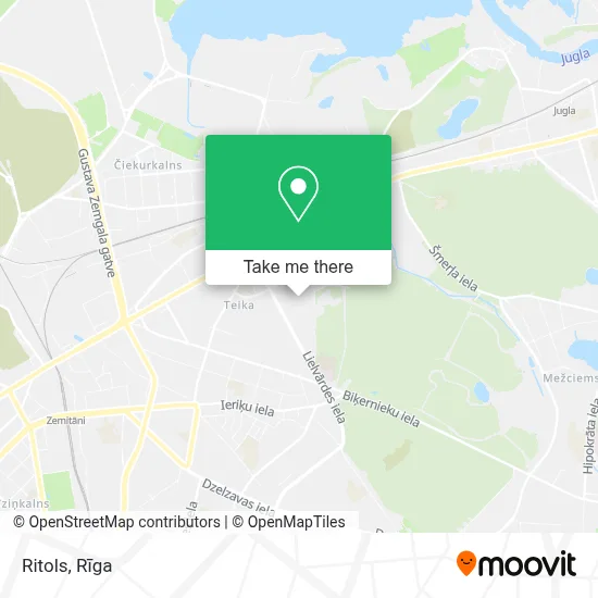 Ritols map