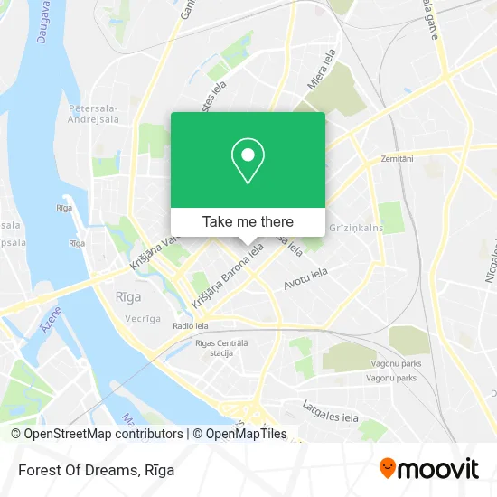 Forest Of Dreams map
