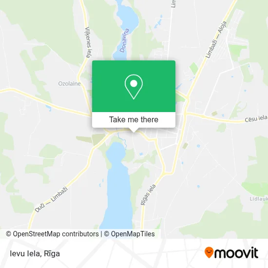 Ievu Iela map