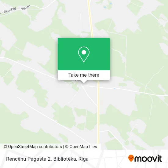 Rencēnu Pagasta 2. Bibliotēka map
