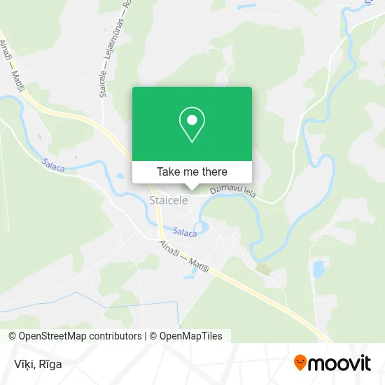 Vīķi map