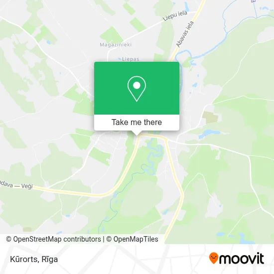 Kūrorts map