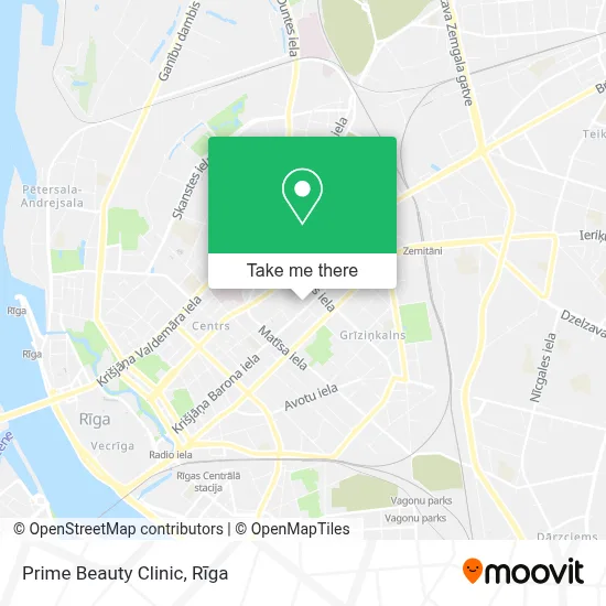 Prime Beauty Clinic map
