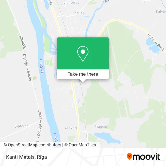 Kanti Metals map