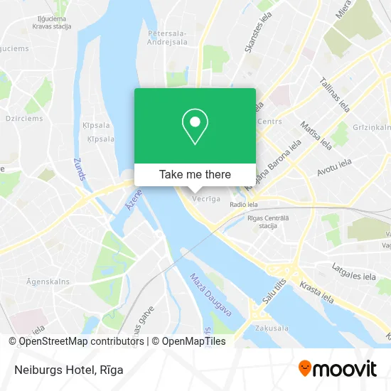 Neiburgs Hotel map