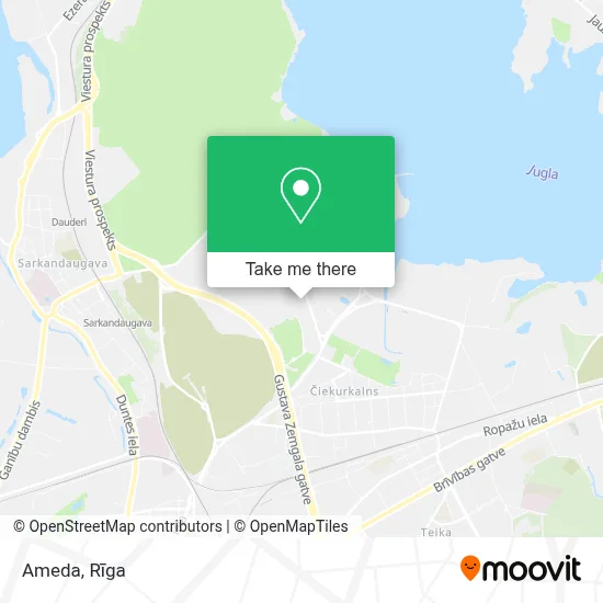 Ameda map