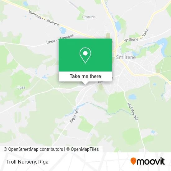 Troll Nursery map
