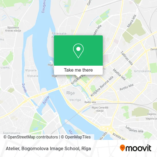 Atelier, Bogomolova Image School map